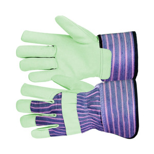 Gants de sécurité en cuir de vachette grainé haute performance, doublure en coton, gants de travail industriels canadiens, résistants à la chaleur - Product Image 5