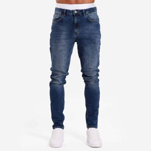 Jeans de Mezclilla para Hombre HAMIO SPORTS, Corte Regular, Cintura Baja, Elásticos, Casuales, Transpirables, 100% Algodón, Ligeros, Venta al Por Mayor - Product Image 1
