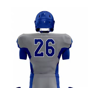 Tenue de football américain moderne et performante pour équipe, respirante, séchage rapide, polyester, logo personnalisé, conçue pour les professionnels - Product Image 6