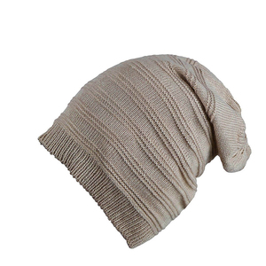2026 Unisex Beanie <b>Hat</b> 100% Acrylic Solid Color Casual Winter <b>Cap</b> Adult Size 56-58CM Computer Knitted - Product Image 1