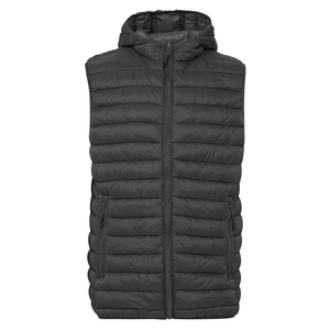 Chaleco Acolchado Ligero Informal para Hombre con Capucha, Diseño Ajustado, Chaqueta Cálida y Transpirable para Otoño con Bolsillos Laterales - Product Image 6