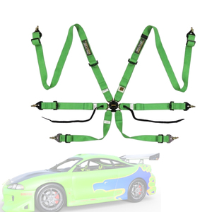 เข็มขัดนิรภัยสำหรับแข่งรถระดับสูง TBRACING Sport Plus ได้รับการรับรองจาก FIA รับผลิตแบบ OEM ODM พร้อมบริการติดแบรนด์ตามสั่ง ขายส่ง - Product Image 1