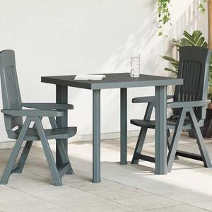 Table de jardin en plastique vert légère et de taille moyenne pour mobilier de patio - Product Image 1