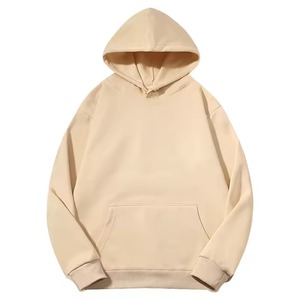 Hoodie zippé épais et surdimensionné en coton 100% lourd, couleur unie, épaules tombantes, col ras du cou en tissu éponge, unisexe, brodé personnalisé - Product Image 3