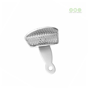 Bandejas de Impresión Dental Premium de Acero Inoxidable Perforadas Autoclavables, Kit de Herramientas para Moldes de Impresión Ortodóntica - Product Image 3