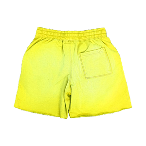 กางเกงขาสั้นทรงโอเวอร์ไซส์ผ้าฝ้ายเฟรนช์เทอร์รี่ฟอกสีแบบแอซิดวอช สไตล์สตรีทแวร์ - Product Image 3