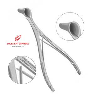 Espéculo Nasal Vienna de 14 cm, Instrumento Quirúrgico de Acero Inoxidable para Otorrinolaringología, Reutilizable, Autoclavable, Instrumento Médico para Uso Hospitalario en Quirófano - Product Image 1