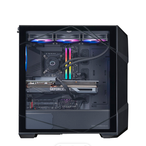 BUENA OFERTA PARA UN NUEVO Gabinete de PC Negro de Torre Media con Soporte para Ventilador Trasero y Panel de Entrada/Salida - Product Image 4