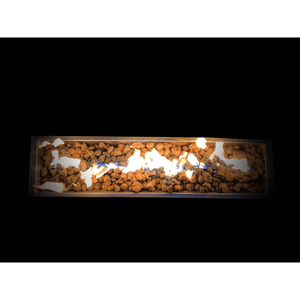 25\" H X 42\" W Steel Outdoor <b>Fire</b> <b>Pit</b> <b>Table</b> <b>with</b> Black Lid - Product Image 4