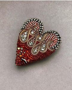 MD HANDICRAFTS Stylish Handmade Embroidery Beaded Brooches <b>Accessory</b> for Women & Children for <b>Weddings</b> and Parties - Product Image 4