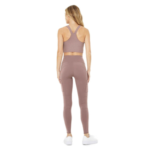 2026 Yoga Sportswear Gym Fitness Set Reasonable Price Most Demanding U-Neck Sports Bra & Zipper <b>Up</b> Closure Leggings Tights - Product Image 5