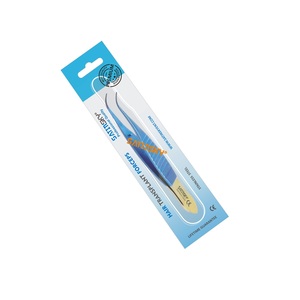 Pinzas Manuales Satinsky para Trasplante Capilar, Pinzas Quirúrgicas Rectas para Extracción de Folículos Pilosos Finos, Puntas de 0.15mm, Alta Calidad, Certificación CE - Product Image 2