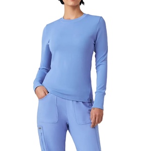 Haute qualité Spandex Polyester femmes coton médical gommages hôpital sous-vêtement uniformes infirmière gommage sous-vêtements - Product Image 1