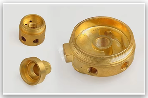 Raccords mâles et femelles en laiton poli forgé de qualité supérieure, connexions de tuyauterie durables et de précision avec tailles et designs personnalisés - Product Image 3