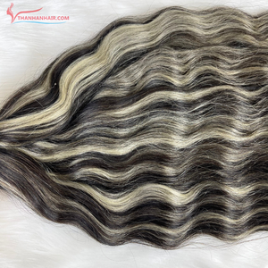 Extensiones de cabello de color piano de la mejor calidad con precio de fábrica 100% cabello crudo de Vietnam - Product Image 2