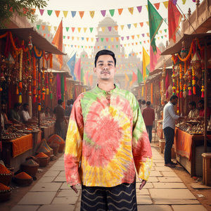 ชุดของขวัญผ้าคอตตอนคูร์ธาหลากสี สำหรับวัฒนธรรมและการท่องเที่ยว - Product Image 3