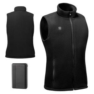 Women's Lightweight Rechargeable Electric <b>Heating</b> Vest 16000 MAh Battery <b>Pack</b> with 6 <b>Heating</b> Zones for Outdoor Winter Sports - Product Image 1