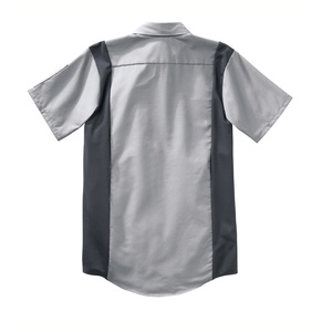 Chemises de travail professionnelles pour hommes, broderie personnalisée, uniforme respirant en coton, coupe-vent, certifiées CE, vêtements utilitaires pour équipes d'entrepôt - Product Image 5