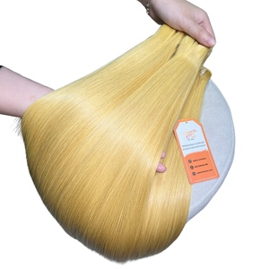 Bourgogne vin rouge couleur os droite trame Extensions de cheveux 100% Black friday ventes Vietnam vendeurs - Product Image 5