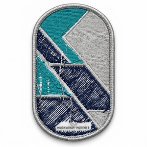 Heat Press Patches Custom Embroidery Patches <b>Iron</b> <b>On</b> Fabric Badges Heat Transfer <b>Clothing</b> Decoration Apparel Accessories OEM - Product Image 2