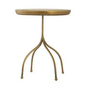 Table d'appoint industrielle en métal alliant charme rustique et esthétique contemporaine pour les maisons urbaines - Product Image 5