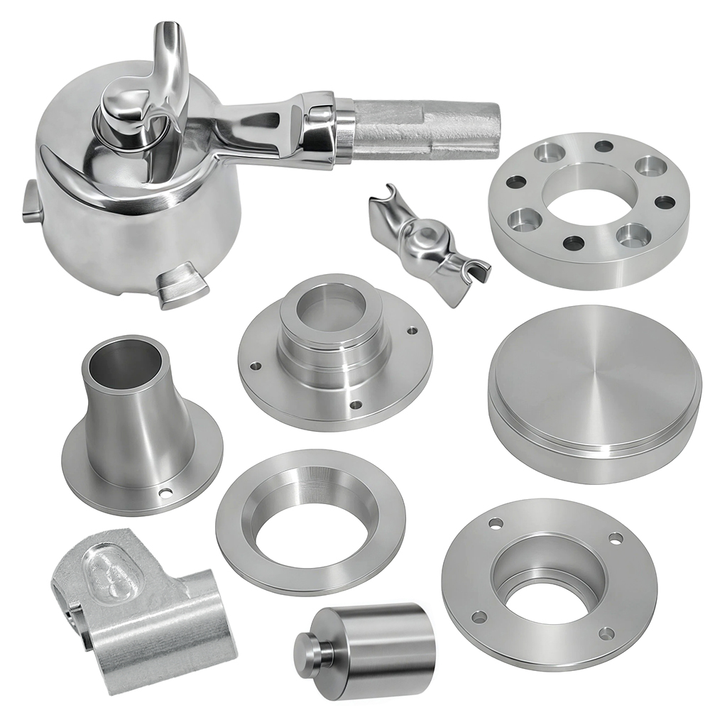 CNC Machining Service Custom Turning Milling High Precision Metal Components Aluminum Stainless Steel Brass Parts OEM Factory