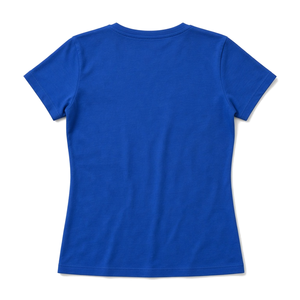 T-shirt unisexe décontracté à col rond et manches courtes, imprimé graphique « Sisters Forever » pour sororité grecque, bleu roi et or - Product Image 4