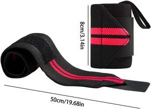 Muñequeras Ajustables de Neopreno para Levantamiento de Pesas en el Gimnasio - Soporte Fuerte para las Muñecas, Impermeables y Antideslizantes para Entrenamientos Diarios - Product Image 5