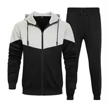 Ensembles de vêtements de sport pour hommes sur mesure de haute qualité, 100% coton, séchage rapide, sweat-shirts, survêtements de jogging, sweats à capuche, pantalons - Product Image 3