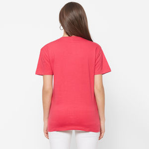 Camiseta Premium de Algodón Suave de 190 g/m², Transpirable, Casual, Ajustada, Unisex, Manga Corta, Color Sólido, Ecológica para Mujer, ODMOEM - Product Image 4