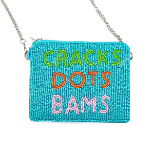 Beaded Clutch Bag CIAO Text Embroidery Handmade Shoulder Bag Fashion Evening <b>Mini</b> Crossbody Purse Women Classic Eco-Friendly - Product Image 3