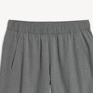 Shorts de sport pour hommes en coton 100% respirant, personnalisables, style urbain, avec poches froissées, motif uni, OEM, vente en gros - Product Image 6