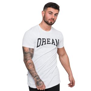 เสื้อยืดคอกลมแขนสั้นผ้าโพลีเอสเตอร์/คอตตอนคุณภาพสูง ระบายอากาศได้ดี ไม่ยับ สำหรับผู้ชาย - Product Image 1