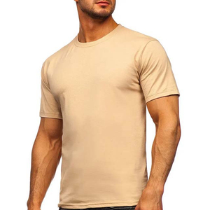 Camisetas de Algodón de Alta Calidad para Hombre, Estampadas Personalizadas, Cuello Redondo, 140 g/m², Logotipo Personalizado, Transpirables, Estilo Urbano 2025 - Product Image 1