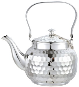 Tetera de Acero Inoxidable de Diseño Moderno y Elegante, Premium, Ecológica, Apta para Microondas, con Tapa y Asa, Crafts Village TP-5128, para Catering - Product Image 6