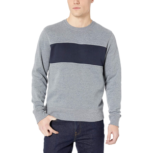 Sudaderas Básicas de Algodón 100% para Hombre, Tallas Grandes, Transpirables, Cuello Redondo, Color Sólido, Más Vendidas - Product Image 1