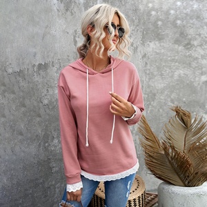 Custom Autumn Winter <b>Clothes</b> Pullover Hoodie Ladies Long Sleeve Tops Femme Pocket <b>Tie</b> <b>Dye</b> Hoodie - Product Image 5