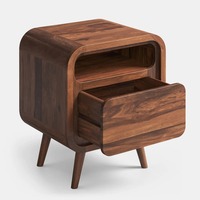 Buffet Modulaire en Bois de Teck Massif Écologique Grande Capacité Fait Main Style Moderne Minimaliste pour Salon, Hôtel, Maison