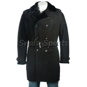New Stylish High Demand Luxury <b>Shearling</b> Leather <b>Jackets</b> <b>for</b> <b>Men</b> Warm Winter Outerwear Soft Stylish Genuine Leather <b>Jackets</b> - Product Image 6