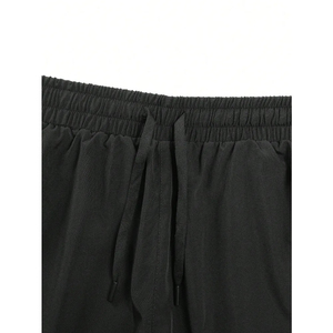 <b>Men's</b> Quick Dry Sport <b>Shorts</b> With Drawstring Waist Solid Color Running <b>Cycling</b> <b>Short</b> Pants - Product Image 2
