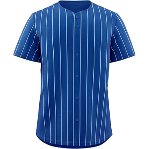 Camiseta de Béisbol Unisex con Cierre de Cremallera, Botones Reemplazables, Cremallera Completa, Personalizable, Transpirable, de Malla, Manga Corta - Product Image 1