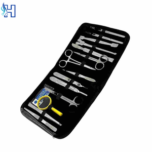 Kit de Disección de Precisión DR Instruments - Kit de Biología de 24 Piezas - 9 Tubos de Succión Frazier, Instrumento Médico - Product Image 1