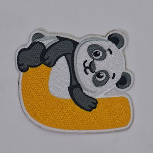 Écusson brodé personnalisé en gros, usine OEM pour vêtements, chapeaux, vestes, sacs, chaussures, logo à coudre, badge, design tendance - Product Image 6