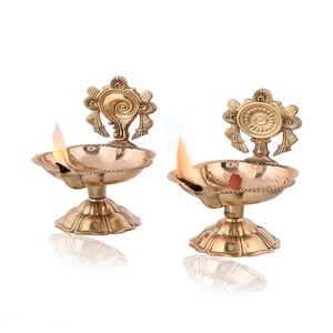 Quemador de Cera Aromática Diwali, Decoración de Latón Hecha a Mano con Forma de Árbol para Mesa, Ceremonias Religiosas, Adornos Festivos para el Hogar, También para Regalo, CREATIVO - Product Image 6