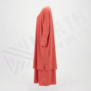 Robe longue ample et élégante pour femmes, vêtement islamique, burqa, hijab, tenue musulmane, mode, vente en gros - Product Image 3