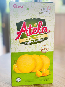 Libra Potato Crackers Original Flavor Healthy Office School Travel Snack Low Oil Crispy <b>Bite</b> OEM Factory Direct Wholesale - Product Image 4