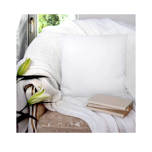 Almohada Cuadrada Blanca para Cama, Estilo Minimalista, Suave, Calidad de Hotel - Product Image 6