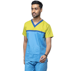 OEM Private Label Factory Men Athletic <b>Scrub</b> Undershirt Stretch Moisture Control Medical Uniform Base Layer Shirt for Men - Product Image 1