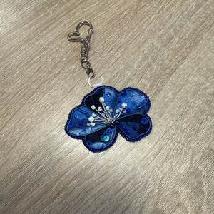 Colorful Handmade Embroidery Beaded Keychain Eco-Friendly Customized Shape Stylish Luxury <b>Key</b> <b>Ring</b> <b>Bag</b> Decoration - Product Image 5