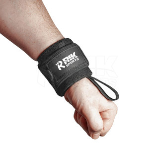สายรัดข้อมือออกกำลังกายแบบมีโลโก้สั่งทำ สำหรับยกน้ำหนัก เพาะกาย และฝึกความแข็งแรง - Product Image 4